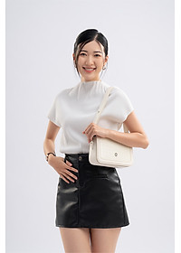 Túi Yuumy ( Thời trang nữ thiết kế tối giản hiện đại size 22 - Túi đeo chéo da Seasand YN221 )