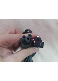 Dây nguồn máy tính laptop hàng xịn loại 1, dây dài 1 mét rưỡi, ổn định, chất lượng - Power cable laptop - Hàng chính hãng