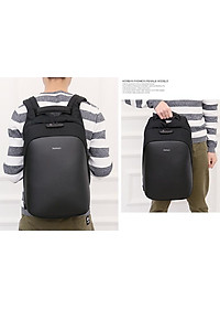 Ba lô nam thời trang đa năng tích hợp chế độ chống trộm cao cấp + sạc USB tiện dụng và siêu chống thấm nước(15,6")