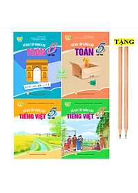 Sách - Combo Vở bài tập nâng cao Toán 5 - Tập 1 + 2 (Kết nối tri thức với cuộc sống) - ĐN