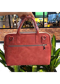 Túi xách, cặp xách da chống sốc cho máy tính, macbook chống nước vượt trội