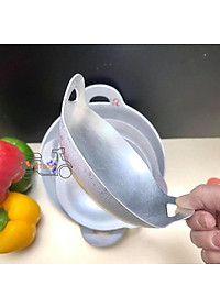 Chảo Nhôm Quai Liền, Chảo Nhôm Máy Bay- Size NHỎ. Dụng cụ làm Bánh Tai Yến, Cơm cháy, Kho quẹt, Chiên Trứng