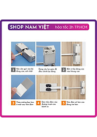 Bộ Đóng Cửa Tự Động Không Tiếng Động Có Thể Điều Chỉnh Lực