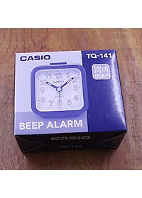 Đồng Hồ Để Bàn Casio TQ-141-1DF - Có Báo Thức  - Kích Thước ( 6.7 x 6.4 x 3.4 cm )