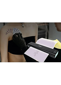 Máy Scan, In Hình Xăm Di Động A4 M08F AIMO - In giấy nhiệt - Kết nối Bluetooth in trực tiếp từ điện thoại, máy tính bảng, PC - Hàng chính hãng Aimo