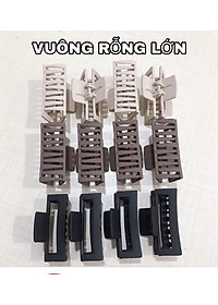 Kẹp gấp tóc mẫu nhám phong cách Hàn Quốc xinh xắn cho nữ - giao màu ngẫu nhiên