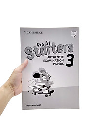Pre A1 Starters 3 Answer Booklet: Authentic Examination Papers