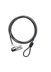Khóa Laptop TARGUS DEFCON Resettable T-Lock Combo Cable Lock Polybag - PA410BX - Hàng Chính Hãng