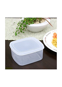 Hộp nhựa cao cấp bảo quản thực phẩm hình chữ nhật 830ml - Hàng nội địa Nhật