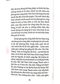 Sách Tôn Đức Thắng Với Phong Trào Công Nhân Sài Gòn Đầu Thế Kỷ XX Đến Năm 1930