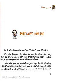 Sách Cookie Và Mẹ Tạp Dề - Một Ngày Làm Mẹ