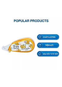 Băng Trang Trí Plus Wide Deco Rush - Màu Ngẫu Nhiên