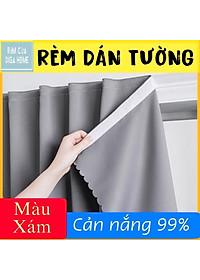 Màn Dán Cửa Sổ-Không Cần Khoan Vô Cùng Tiện Lợi, Chất Liệu Vải Cản Sáng Tốt-Nhiều Màu,Kích Thước