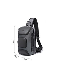 Túi đeo chéo đeo ngực nam cao cấp phong cách châu âu