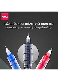 Bút Bi Nước Mực Gel Nhiều Màu Lẻ Chiếc Deli - Mực Trơn Đều Nhanh Khô Không Lem Phù Hợp Hoc Sinh Văn Phòng Ghi Chép Trang Trí Sổ Tay Kế Hoạch Planner - S853
