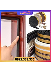 Doăng D, gioăng dán cửa gỗ, gioăng giảm trấn, gioăng chống ồn cánh cửa nhà, gioăng chống bụi, ron D, ron cao su cửa gỗ