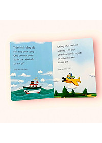 Sách Câu Đố Tư Duy Cho Trẻ Tập Nói - Tập Đọc