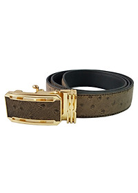 Thắt Lưng Nam BIGGBEN Đầu Tăng Đơ Da Bò Thật TLB56