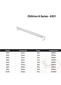 Đèn led Chihiros A 30, 35, 40, 45, 50, 60, 80, 90, 120 cm series A1 quang phổ bể thủy sinh cá tép bán cạn