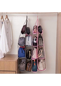 Túi bảo quản túi xách chống bụi 6 ngăn hàng chuẩn dày dặn