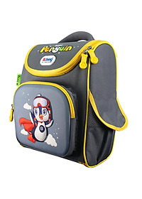 Ba Lô Chống Gù Genius Box F2-Penguin B-12-105 Xám