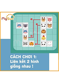 Đồ trò chơi trí tuệ thông minh trẻ em Lianliankan cho bé 3 4 5 6 tuổi giúp phát triển tư duy