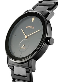 Đồng Hồ Nam Citizen Dây Thép Không Gỉ BE9187-53E - Mặt Đen