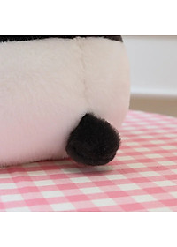 Thú nhồi bông heo cosplay gấu trúc ôm bình sữa - Size từ 25cm đến 85cm - Quà tặng gấu bông heo ôm bình sữa êm mịn cho bé.