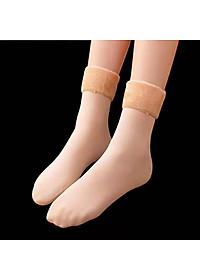 Bộ 10 đôi tất nữ lót lông sinh nhiệt siêu ấm ngày đại hàn Tặng 01 ĐÔI TẤT CÔNG CHÚA SIÊU XINH