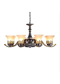 Đèn chùm CELO phong cách cổ điển Bắc Âu (Loại 8 bóng)