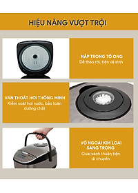 Nồi Cơm Điện Tử BlueStone RCB-5938 (1,8 Lít) - Hàng chính hãng