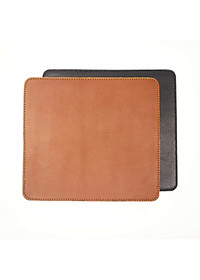 Lót chuột da bò thật P104, bàn kê chuột 2 lớp dày dặn, đường may chắc chắn, lót êm tay và bắt quang cho game thủ ngồi máy tính lâu