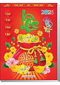 Lịch Tết 2026 - Khánh Lịch Bloc Đại Đặc Biệt 30 x 40cm