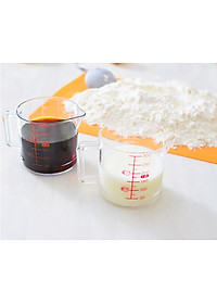 Bộ 02 cốc đo lường chia vạch đa năng Inomata - Nội địa Nhật Bản