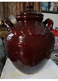 Chum đựng rượu gốm sứ Bát tràng loại 30L