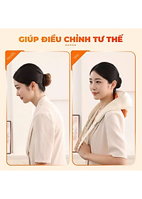 Máy Massage Cổ Vai Gáy Y3 Plus, Chườm Ấm 45°C, 16 Điểm Tiếp Xúc Silicon, Massage Đa Vị Trí