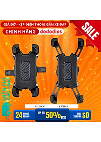 Giá Đỡ Điện Thoại Xoay 360 Độ gắn tay lái xe đạp thể thao - Kẹp Điện Thoại Hàng chính hãng dododios
