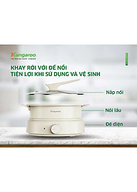 Nồi lẩu đa năng Kangaroo KGEH50N2B - Hàng chính hãng