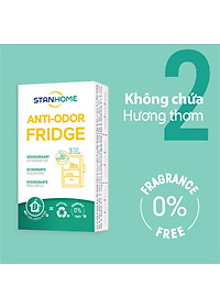Miếng khử mùi tủ lạnh Stanhome Anti Odor Fridge 31gr/hộp