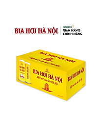 Bia Hơi Hà Nội - Thùng 24 lon 500ml