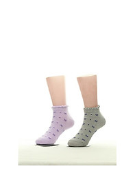 Set 6 Đôi Vớ Cổ Ngắn Dành Cho Bé Gái Thương Hiệu ELLE EK06