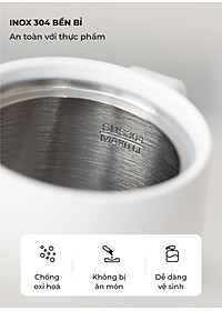 Bếp ấm cổ ngỗng đun nấu siêu tốc giữ nhiệt 600ml CAFE DE KONA