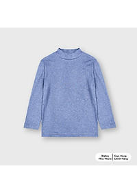 Áo giữ nhiệt bé trai bé gái Bigfox Miss Meow size đại, áo thu đông dài tay cổ cao cho bé size trẻ em 3,4,5,6…10,11 tuổi