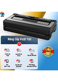Máy hút chân không VS-86 hút mọi loại túi, tích hợp hàn thông minh, hút khô và hút ướt dễ dàng với 2 bình nước thải, sử dụng 2 motor hút mạnh mẽ, hút và thổi phồng tiện lợi, hàng chính hãng