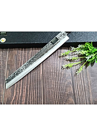 DAO BẾP PHÚC SEN - DAO BẾP SASHIMI MẶT HOA VĂN MÃ HN4