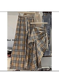 Quần ống rộng nữ, chất liệu vải mềm mịn, mát mẻ, Quần dài nữ form rộng thoải mái form 40-62 kg