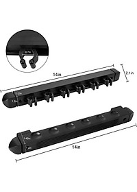 KỆ ĐỂ CƠ BIDA CAO CẤP - TREO TƯỜNG - GỖ TỰ NHIÊN - GIỮ ĐƯỢC 6 CƠ -  XUẤT XỨ VIỆT NAM