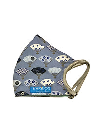 Khẩu trang Karibon Cotton họa tiết