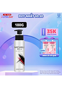 Dầu Xả Michiru Ngăn Gãy Rụng 98% & Làm Dày Tóc Dành Cho Da Đầu Thường Và Khô 180g
