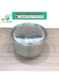 Nồi Luộc Gà Fivestar Nắp Inox + Tặng 5 Muỗng Ăn Inox - Bạc